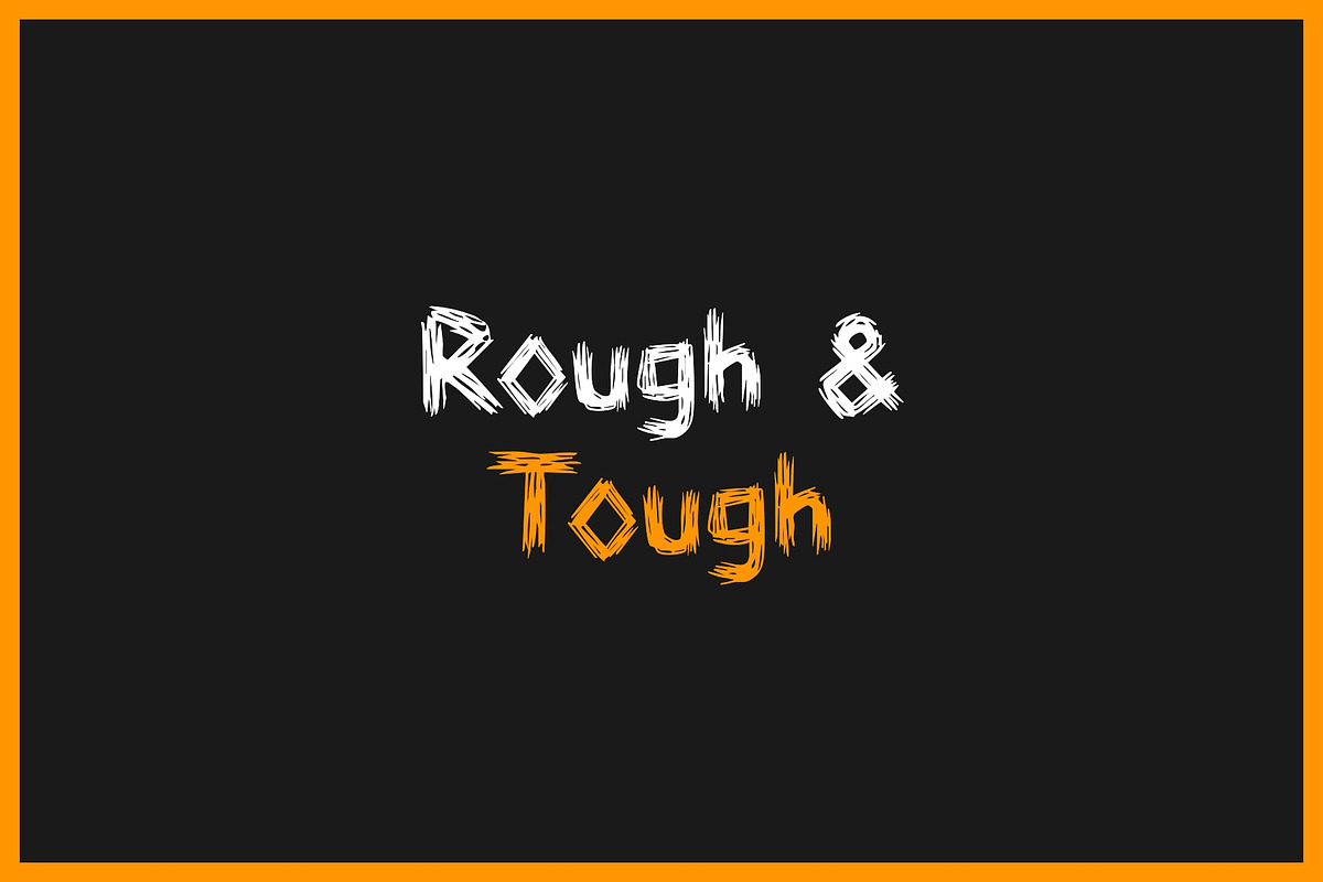 Memo Scratch Decorative Font, a Handwritten Font by Graphic Spirit (Photo 7 of 8)