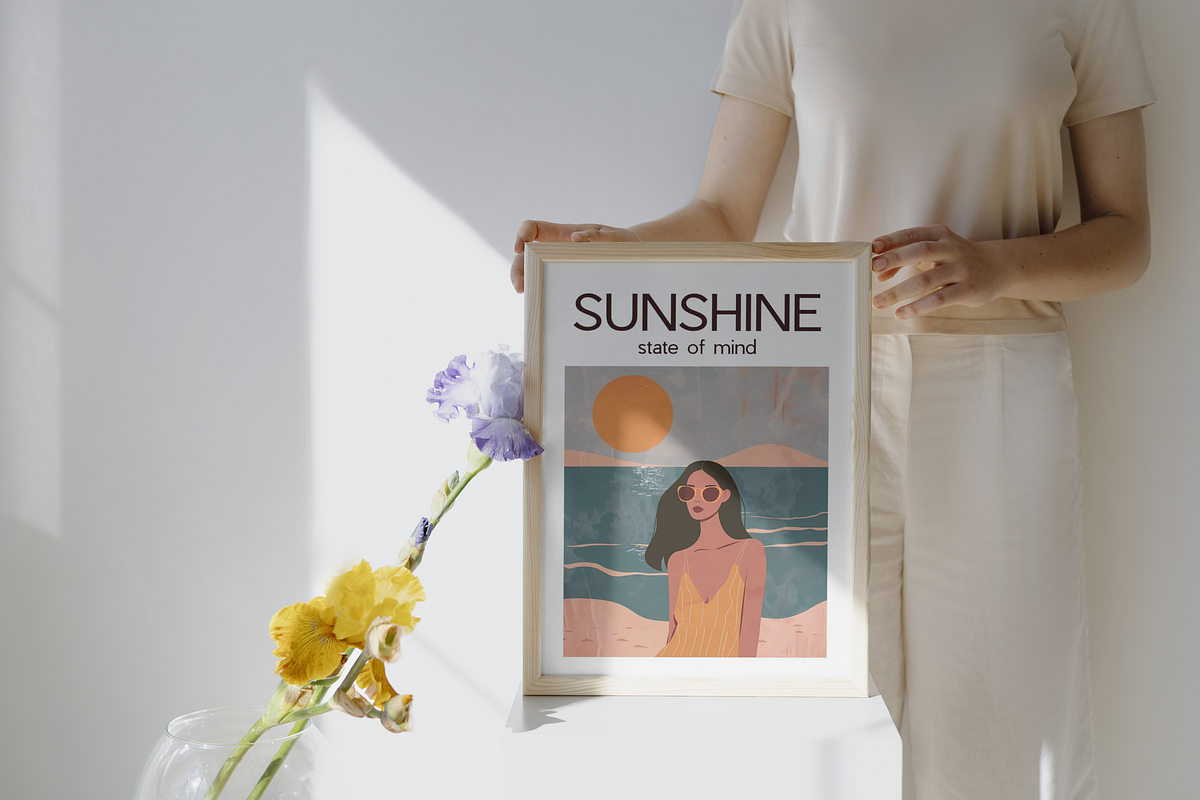 Summer Aesthetics Gallery Prints, a Background Graphic by Ollyta May (Photo 3 of 8)