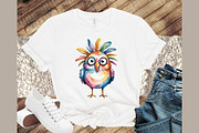Cute Whimsical Bird Clipart, an Illustration by Sublimation Artist (Thumbnail 3 of 9)