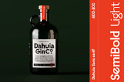 Dahuia - Sans Serif Font, a Sans Serif Font by Concepta Digital (Thumbnail 5 of 11)