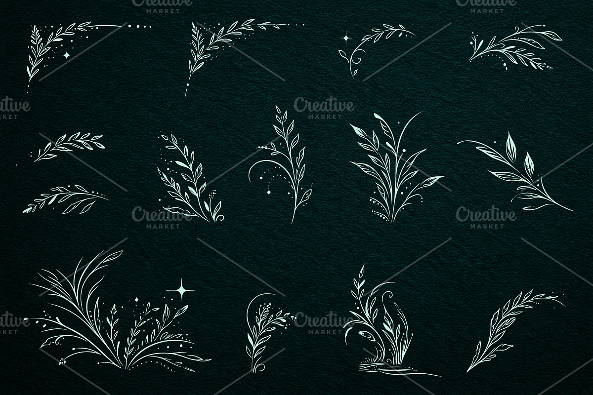 Wild Tiger & Leaves Botanical Vector, an Object Illustration by Christine Krahl (Photo 13 of 17)