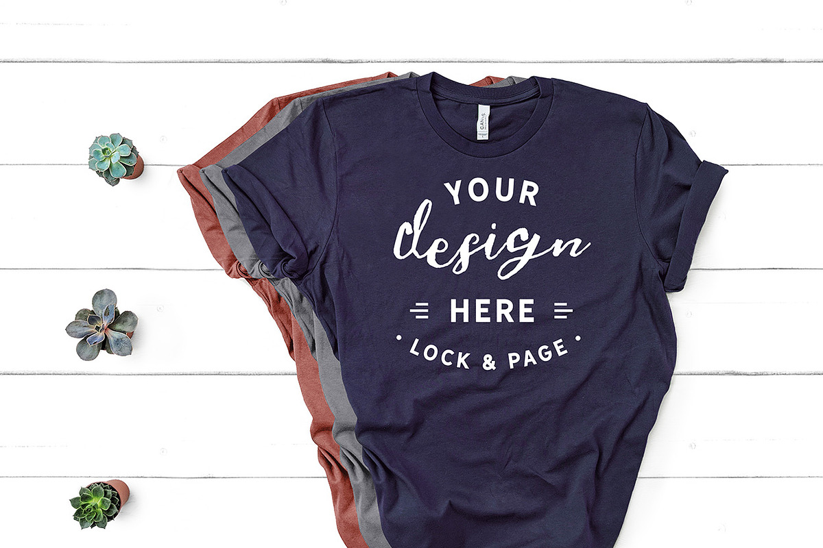 Bella Canvas T-Shirt Mockup Bundle, a Shirt Mockup by lock and page (Photo 29 of 85)