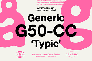 Generic G50-CC 'Typic'