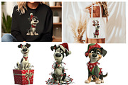 Quirky Christmas Dog Sublimation, an Illustration by Designworld (Thumbnail 5 of 6)