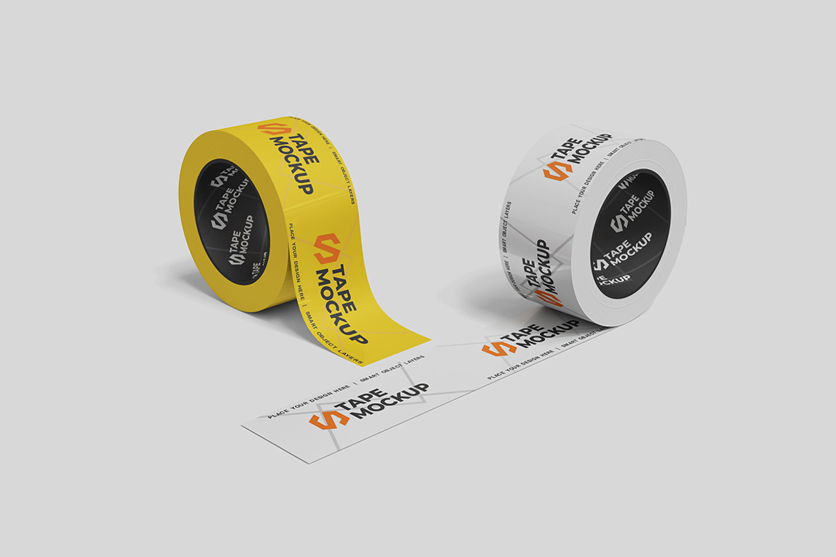 Duct Tape Mockup, a Product Mockup by MrLetters (Photo 3 of 5)