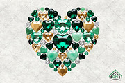 St Patrick’s Day Heart PNG, an Illustration by Craft Nest (Thumbnail 1 of 4)