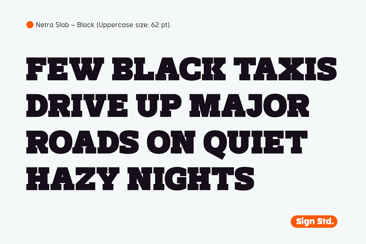 Netra Slab - Black Style, a Slab Serif Font by Sign Studio (Photo 4 of 9)