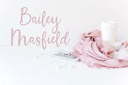 Courtney | Handwritten Script Font, a Script Font by Cate Shaner (Thumbnail 9 of 12)