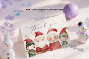 Cute Christmas Clipart – 53 PNG, a Seasonal Illustration by OKArtHub (Thumbnail 2 of 9)