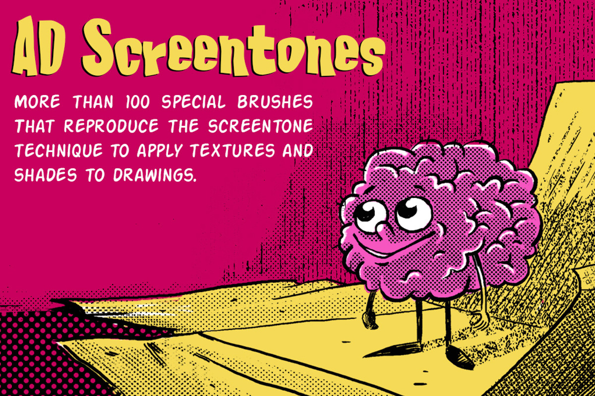AD Screentones, a Brush Add-On by Alex Dukal (Photo 1 of 5)