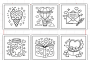 Hearts of Love Coloring Book, an Illustration by Ink Gallery (Thumbnail 9 of 9)