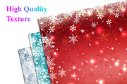 Snowflake Background Bundle, a Decorative Illustration by Digital Studio (Thumbnail 2 of 4)