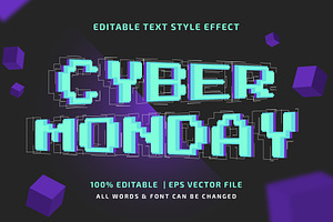 Editable Vector Text Effect Vol.3