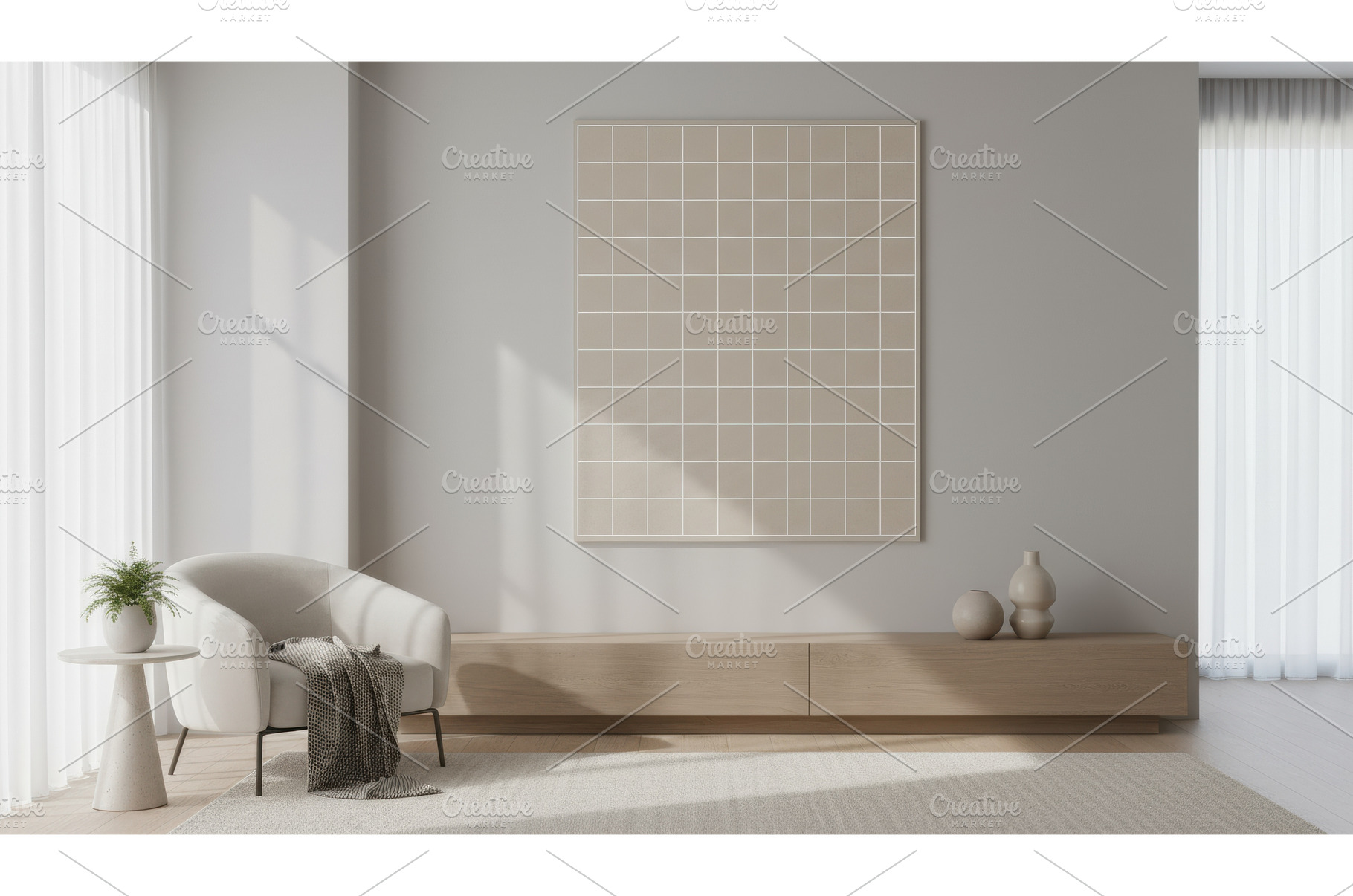 Modern minimal living room interior, an Architecture Photo by Igor Tichonow