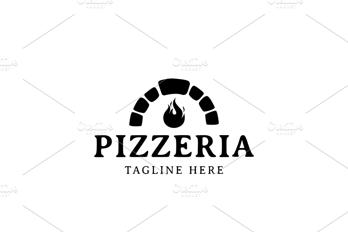 Classic Pizza Vintage Logo Design, a Branding & Logo Template by AlvinStd