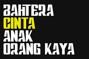 Bigsock Condensed Display Font, a Sans Serif Font by Artiveko (Thumbnail 2 of 8)