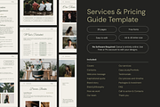 CAELM Services & Pricing Guide CANVA, a Presentation Template by Mirely Creative Co (Thumbnail 3 of 8)