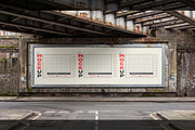 Street Big Signs Mockups Collection, an Advertising Mockup by Luuqas Design (Thumbnail 7 of 7)