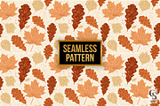 Fall Glitter Maple Leaves Pattern, a Pattern Graphic by Creative Store (Thumbnail 4 of 5)