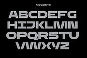 Vogjer - Bold Futuristic Font, a Sans Serif Font by limitype (Thumbnail 7 of 14)