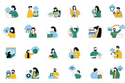 Cloud Computing Illustrations, a Technology Illustration by alexdndz (Thumbnail 3 of 3)