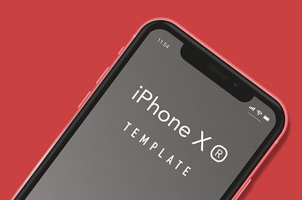 iPhone X/XR/XS - Vector Mockup