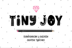 Tiny Joy Font - Scandinavian & Kids