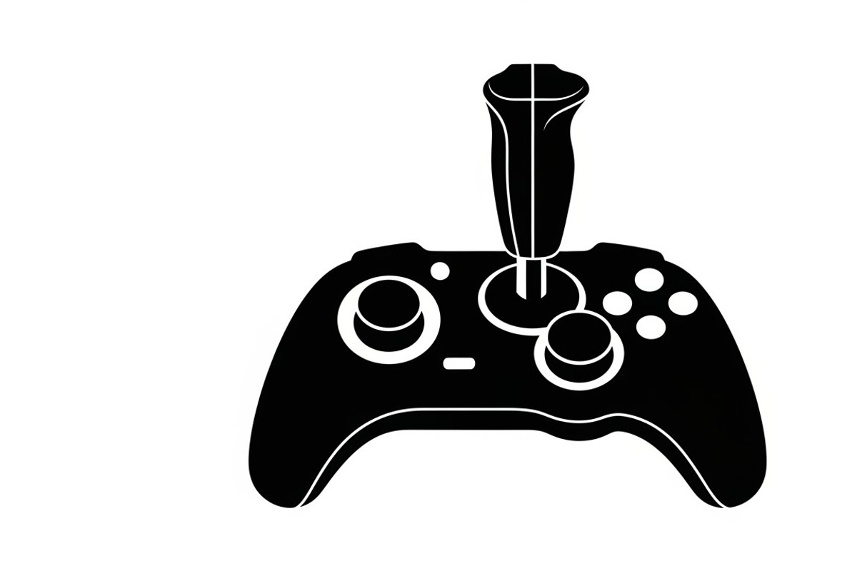set of gaming controller silhouettes, an Illustration by Amazin_art (Photo 36 of 41)