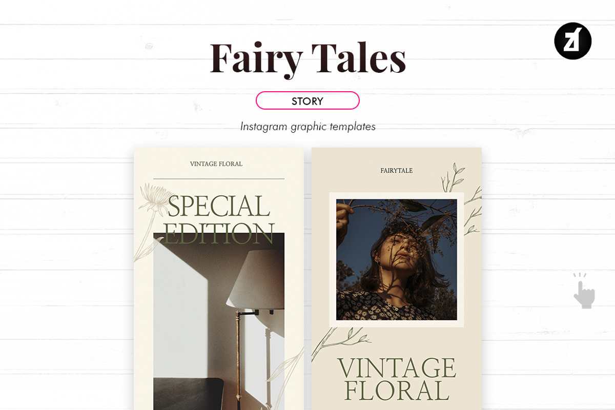 Fairy tales social media template, a Social Media Template by Chanut is industries (Photo 7 of 11)