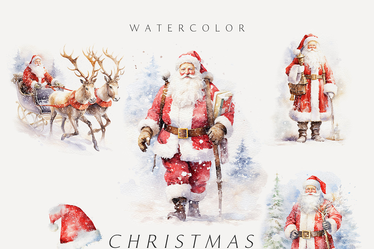 Winter Collection Graphic Set, a Seasonal Illustration by studioequinox (Photo 8 of 17)