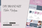 Canva DIY Brand Blake Madison, a Branding & Logo Template by Brand & Palms (Thumbnail 1 of 17)