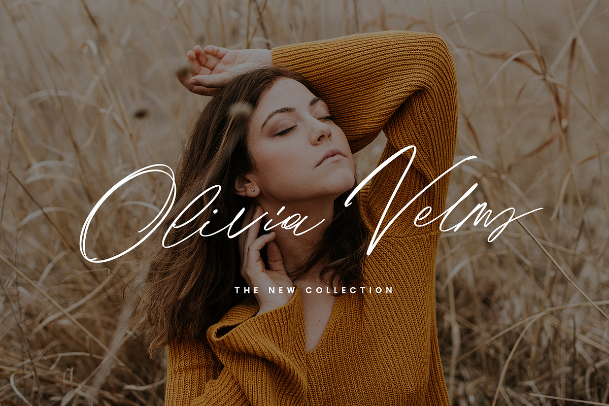 Olivie Font Duo / Script & Sans preview 6