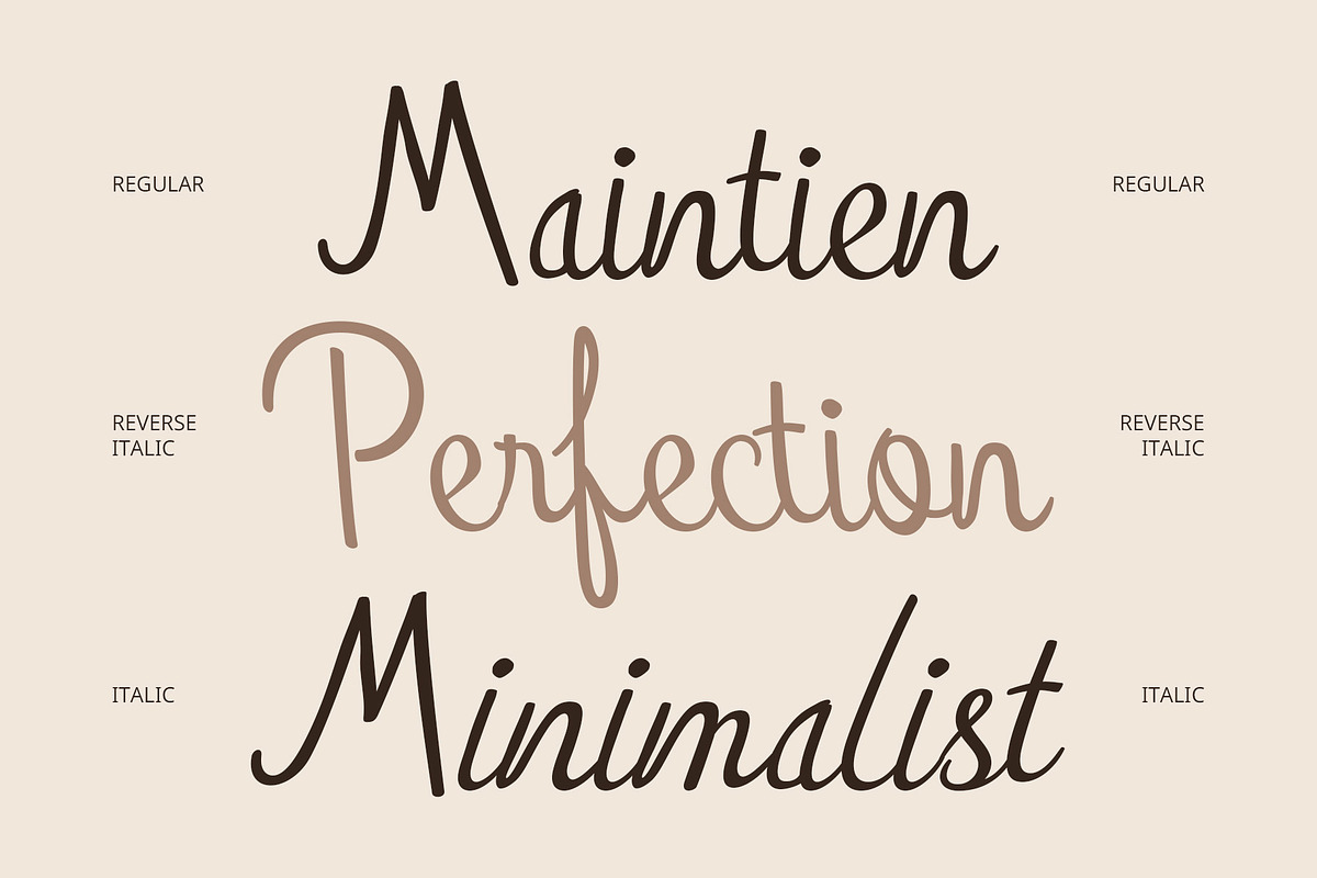 CS Blushing – Script Font, a Script Font by Craft Supply Co. (Photo 3 of 8)