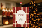 100 Christmas Backgrounds, a Background Graphic by PeDe Designs (Thumbnail 9 of 18)