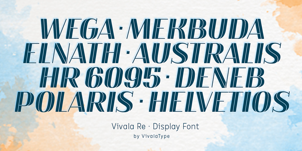 Vivala Re, a Font by VivalaType (Photo 5 of 8)