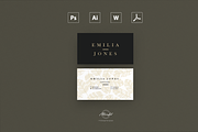 Professional Resume / Card Template, a Resume Template by MH Design Template (Thumbnail 3 of 4)
