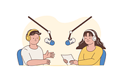 Live Stream & Podcast Illustration, an Object Graphic by Jump Studio (Thumbnail 11 of 12)