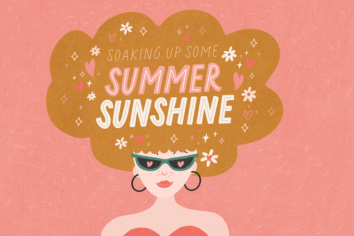 Lemon Milkshake Typeface and Dings, a Font by Nicky Laatz (Photo 16 of 21)