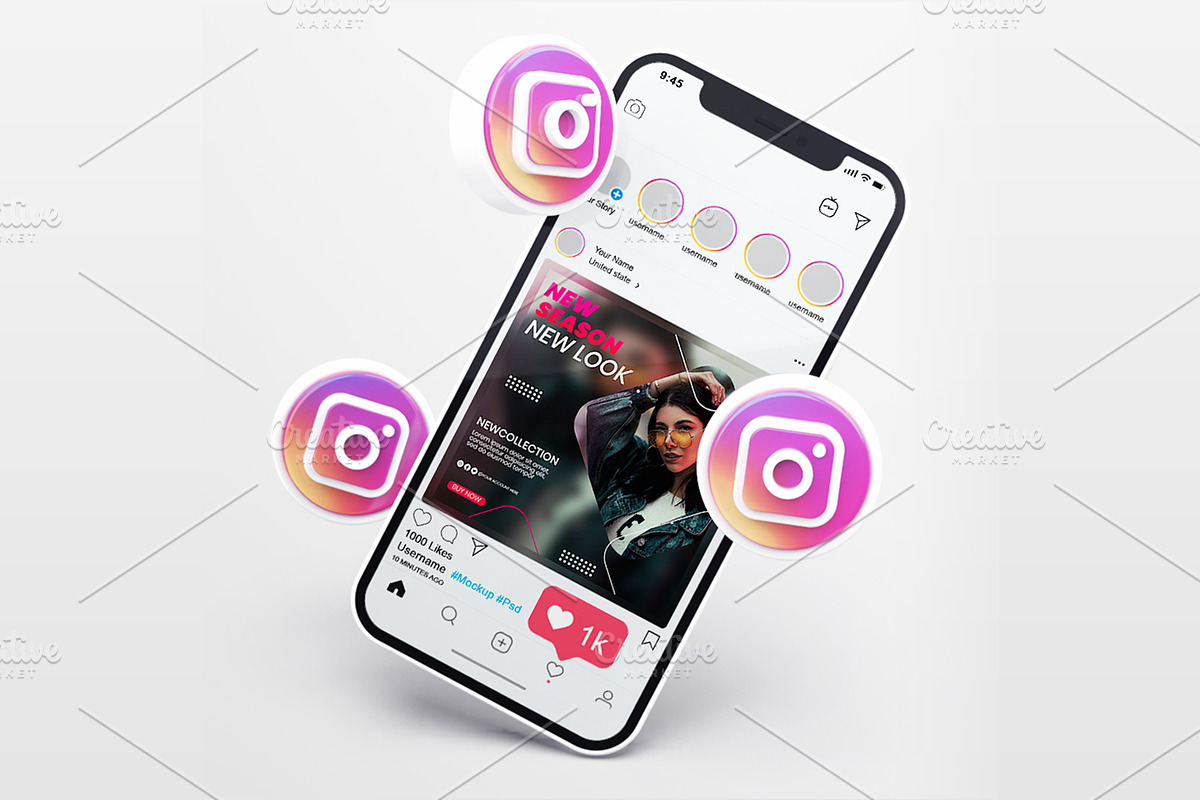 Instagram Fashion Post, a Social Media Template by ExpertDesigner411 (Photo 2 of 3)