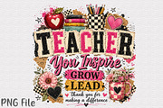 Teacher Appreciation Day Sublimation, a Seasonal Illustration by Layerology (Thumbnail 1 of 4)
