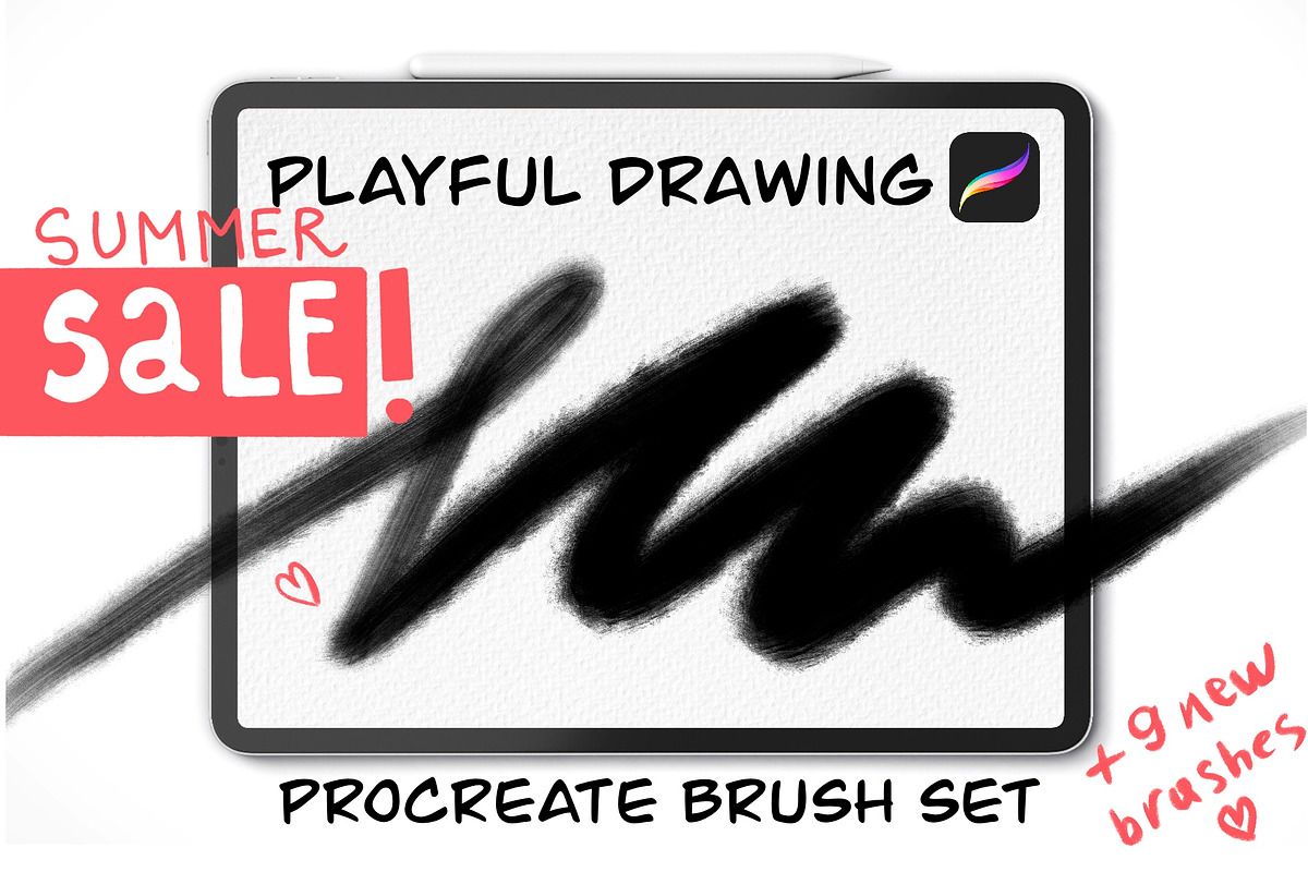 “Playful” Textured Procreate Brushes, a Brush Add-On by Art Sproot (Photo 1 of 13)
