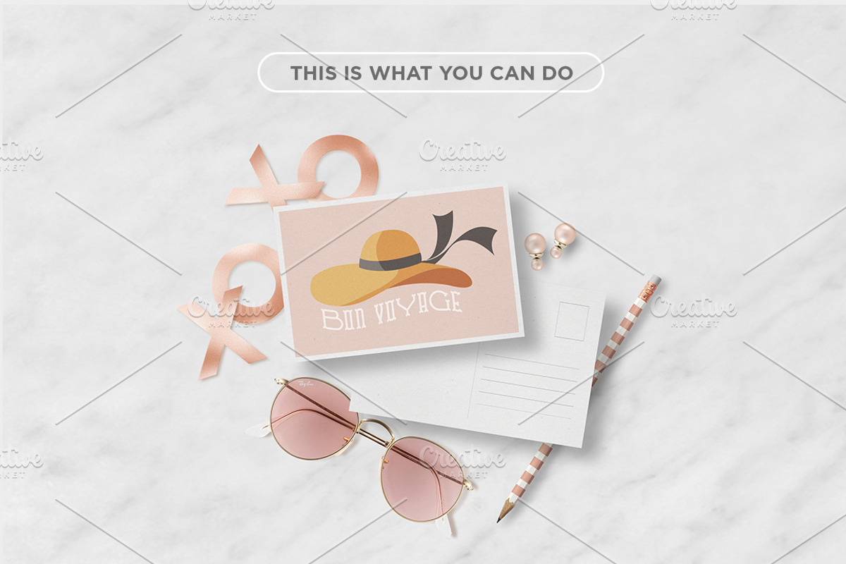Mockup - Love Postcard, a Print Template by tomodachi studio (Photo 4 of 4)