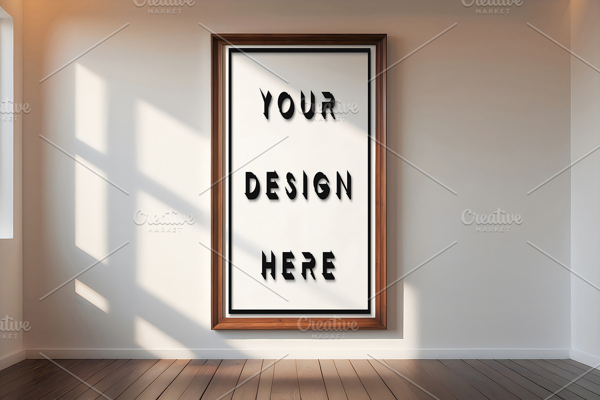 Wooden Frame Mockup Bundle, an Advertising Mockup by ForhadGFX (Photo 12 of 12)