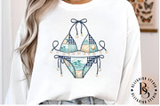 Nautical Coastal Bikini PNG, a Work Illustration by Black Bird Studio (Thumbnail 4 of 4)