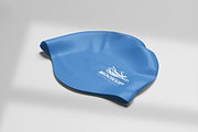 Swim Cap Mockup, an Advertising Mockup by xavier_studio (Thumbnail 4 of 5)
