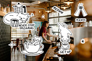 Cat Life: Coffee Edition, an Animal Illustration by dicreate (Thumbnail 2 of 12)