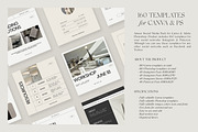 Amour Social Media Pack Canva PS, a Social Media Template by Feel This (Thumbnail 2 of 22)
