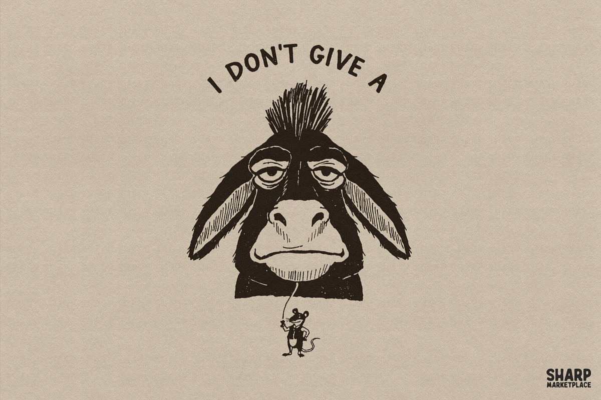 I Don't Give A Rat's Ass Funny Png, an Object Graphic by SharpMarketplace (Photo 1 of 5)