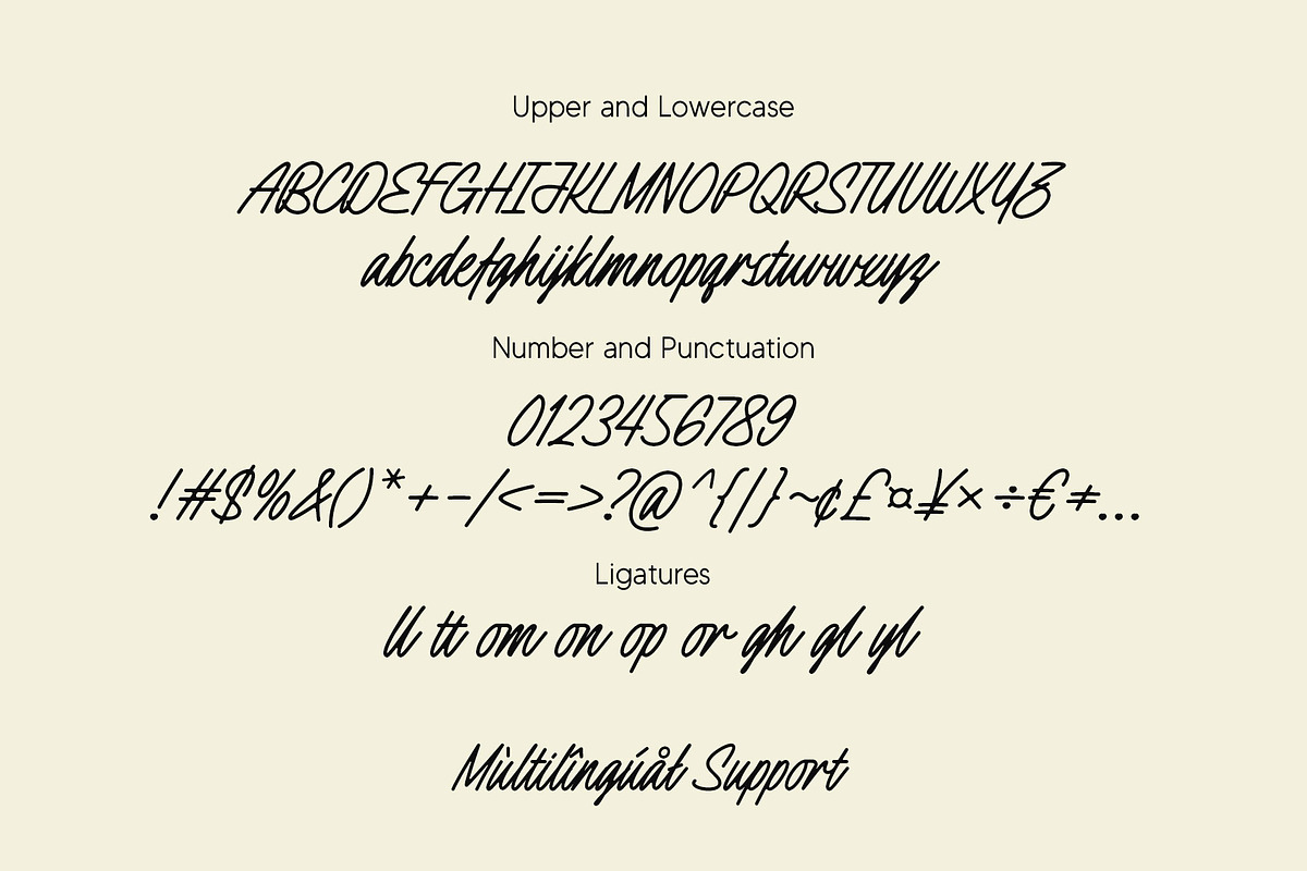 Quiet Sunday Reflection Font, a Script Font by Lemonthe (Photo 8 of 8)
