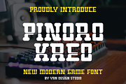 PINORO KAEO, a Serif Font by Viswal Studio (Thumbnail 1 of 5)
